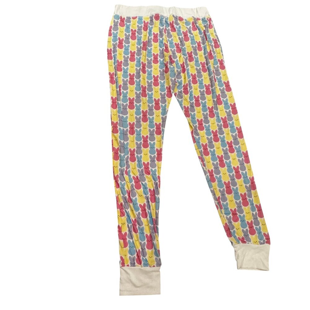 NWOT Jordann Jammies Bunny Print Pajama Set L | Super Soft Lounge Sleepwear - Picture 8 of 14